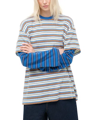 Staud William Top In Blue