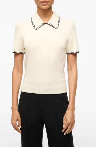 STAUD STAUD WINDSOR WOOL BLEND SWEATER