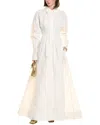 STAUD WINONA MAXI SHIRTDRESS