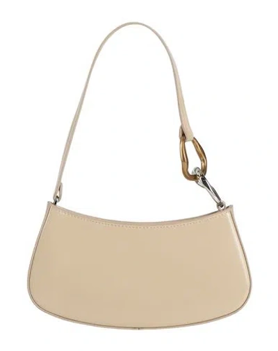 Staud Woman Handbag Beige Size - Leather In Sand