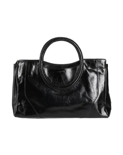 Staud Woman Handbag Black Size - Cow Leather