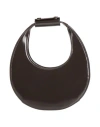 Staud Woman Handbag Dark Brown Size - Leather