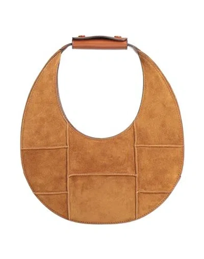Staud Woman Handbag Tan Size - Leather In Brown