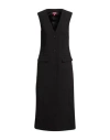 Staud Woman Overcoat & Trench Coat Black Size S Polyester, Viscose, Elastane