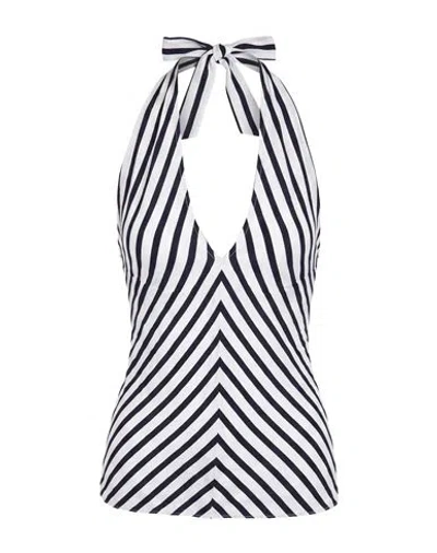 Staud Woman Top Off White Size Xl Rayon, Viscose