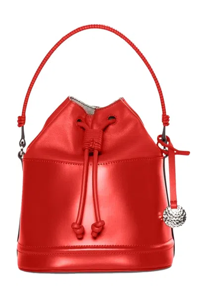 Staud Women's Agnes Bucket Bag In Tomato In Red