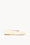 Staud Women's Alba Ballet Flat In Cream In Neutral