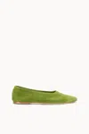 Staud Women's Alba Ballet Flat Shoes In Meadow In Green
