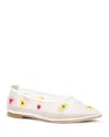 Staud Alba Ballet Flat In Blossom