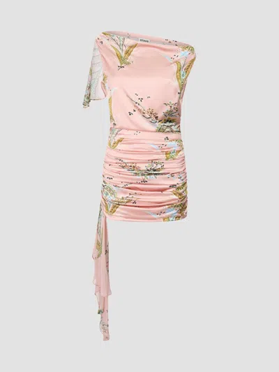 Staud Women's Athena Silk Mini Dress In Multi