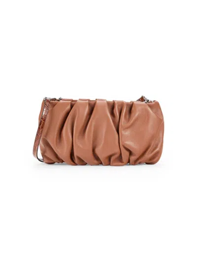 Staud Women's Bean Leather Convertible Bag In Tan