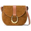 Staud Women's Bella Saddle Bag, Tan In Multi