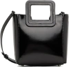 Staud Women's Black Leather Mini Shirley Bag Handbag Crossbody In Black