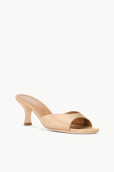 Staud Women's Brigitte Mule In Camel Peau De Soie In Neutral