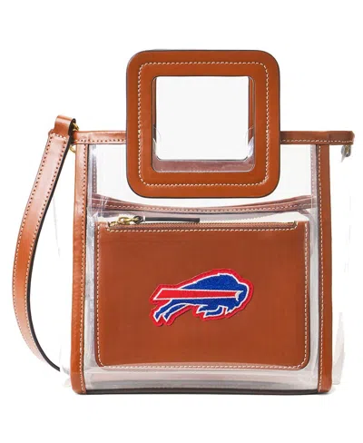 Staud Women's Buffalo Bills Clear Mini Shirley Bag In Transparent