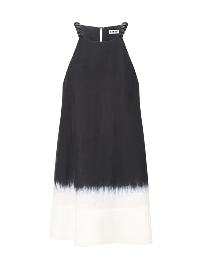 Staud Women's Cabo Dip-dyed Linen A-line Minidress In Multi