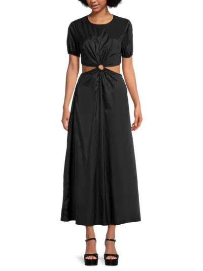 Staud Women's Calypso Cutout Maxi Dress In Black