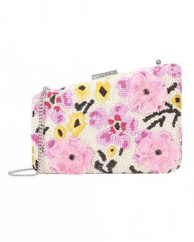 Staud Women's Carmella Beaded Clutch In Blossom Floral In Multi