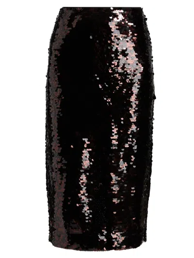 Staud Women's Ciara Sequined Pencil Skirt