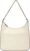 STAUD WOMEN'S CREAM LEATHER ALEC SHOULDER HANDBAG