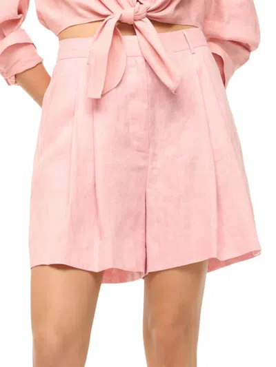 Staud Women's Cruz Linen Shorts