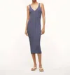 Staud Dana Dress In Blue