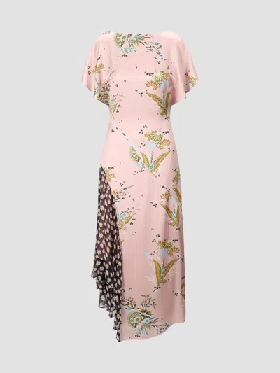 Staud Women's Fawn Silk Maxi Dress In Purple