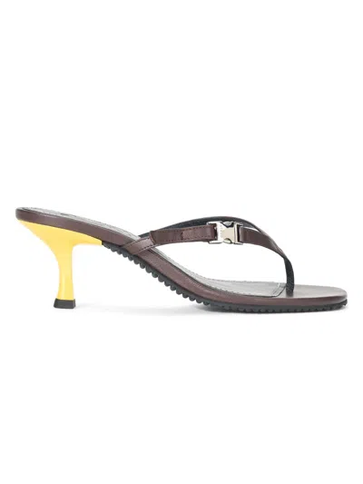 STAUD WOMEN'S FLYNN 55MM LEATHER SANDALS