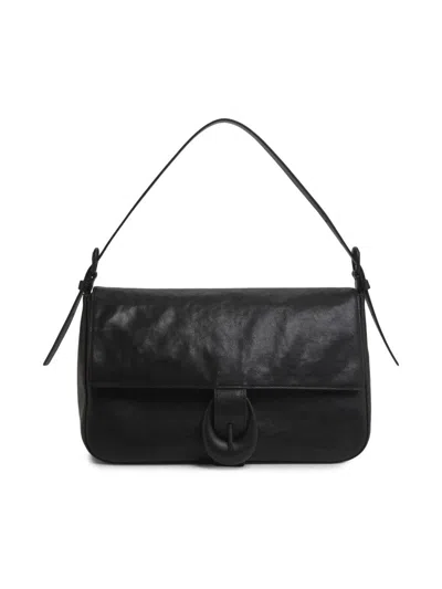 Staud Women's Harlow Medium Leather Bag In Black
