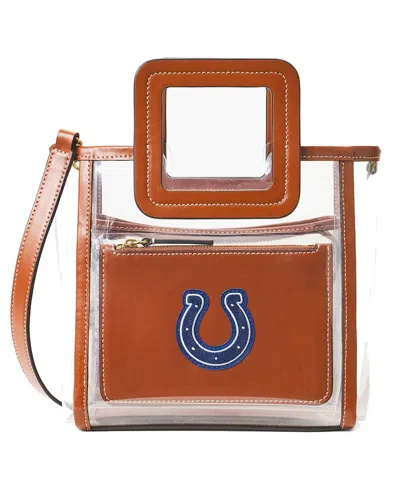 Staud Women's Indianapolis Colts Clear Mini Shirley Bag In No Color