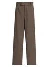 Staud Jerome Pant In Houndstooth In Brown