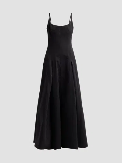 Staud Women's Jill Maxi Dress In Black