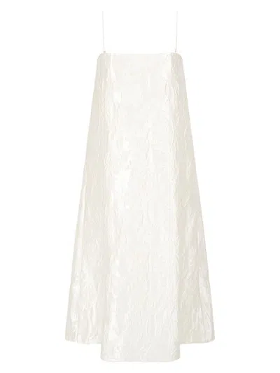 Staud Josie Dress In Neutral