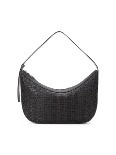 Staud Women's Large Demy Woven Leather Hobo Bag