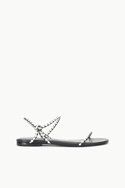 Staud Women's Laurel Sandal In Black Paper In Multi