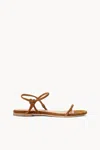 Staud Laurel Sandals Tan In Brown