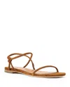 Staud Laurel Sandals Tan In Tan