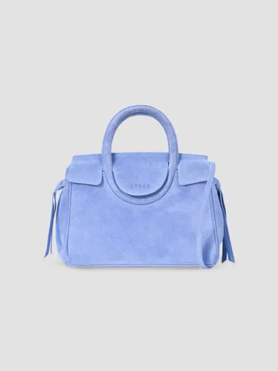 Staud Women's Maude Mini Suede Carryall Bag In Cielo