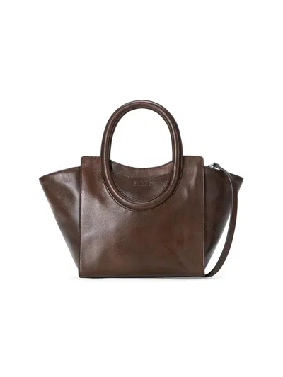 Staud Women's Mini Maude Leather Tote Bag