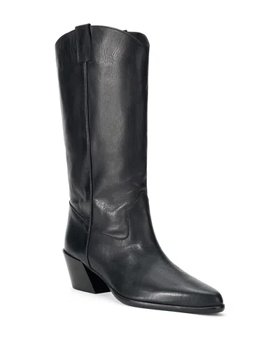 Staud Women's Monty Knee High Western Boots In Black