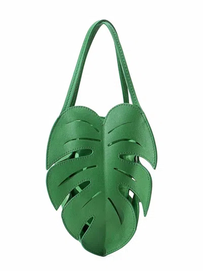 Staud Women's Palm Leaf Bag In Green