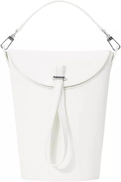 Staud Women's Phoebe Convertible Bucket Bag, Paper In White