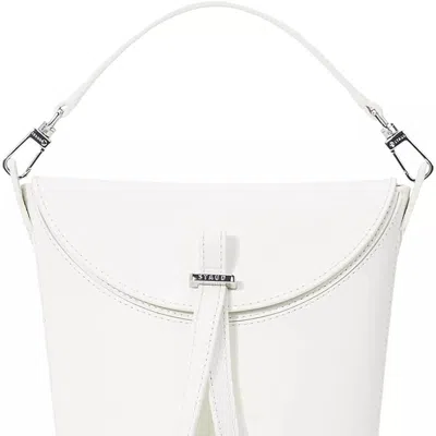 Staud Women's Phoebe Convertible Bucket Bag, Paper In White