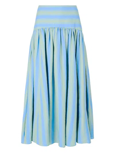 Staud Women's Procida Linen Maxi Skirt