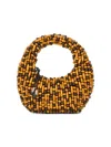 Staud Reef Beaded Top Handle Bag