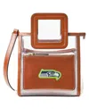 Staud Women's Seattle Seahawks Clear Mini Shirley Bag In No Color