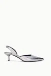 Staud Women's Sebastian Slingback Pumps In Pewter In Multi