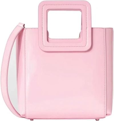 Staud Women's Shirley Mini Leather Top-handle Pink Cherry Blossom Bag