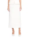 Staud Women's Smith Maxi Pencil Skirt In White
