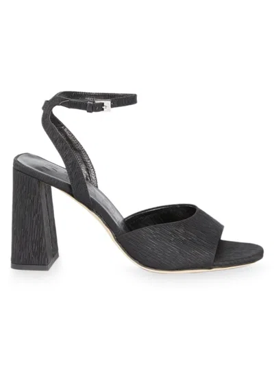 Staud Women's Solange 100mm Block-heel Sandals In Black